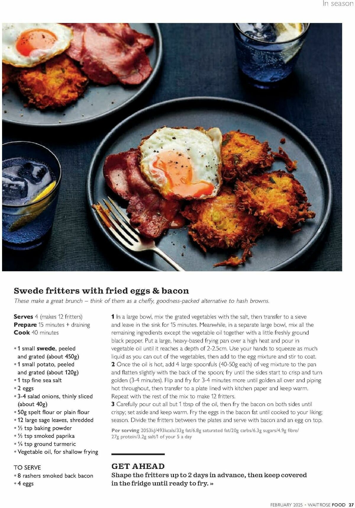 Waitrose Food Magazine February Offers from 1 February