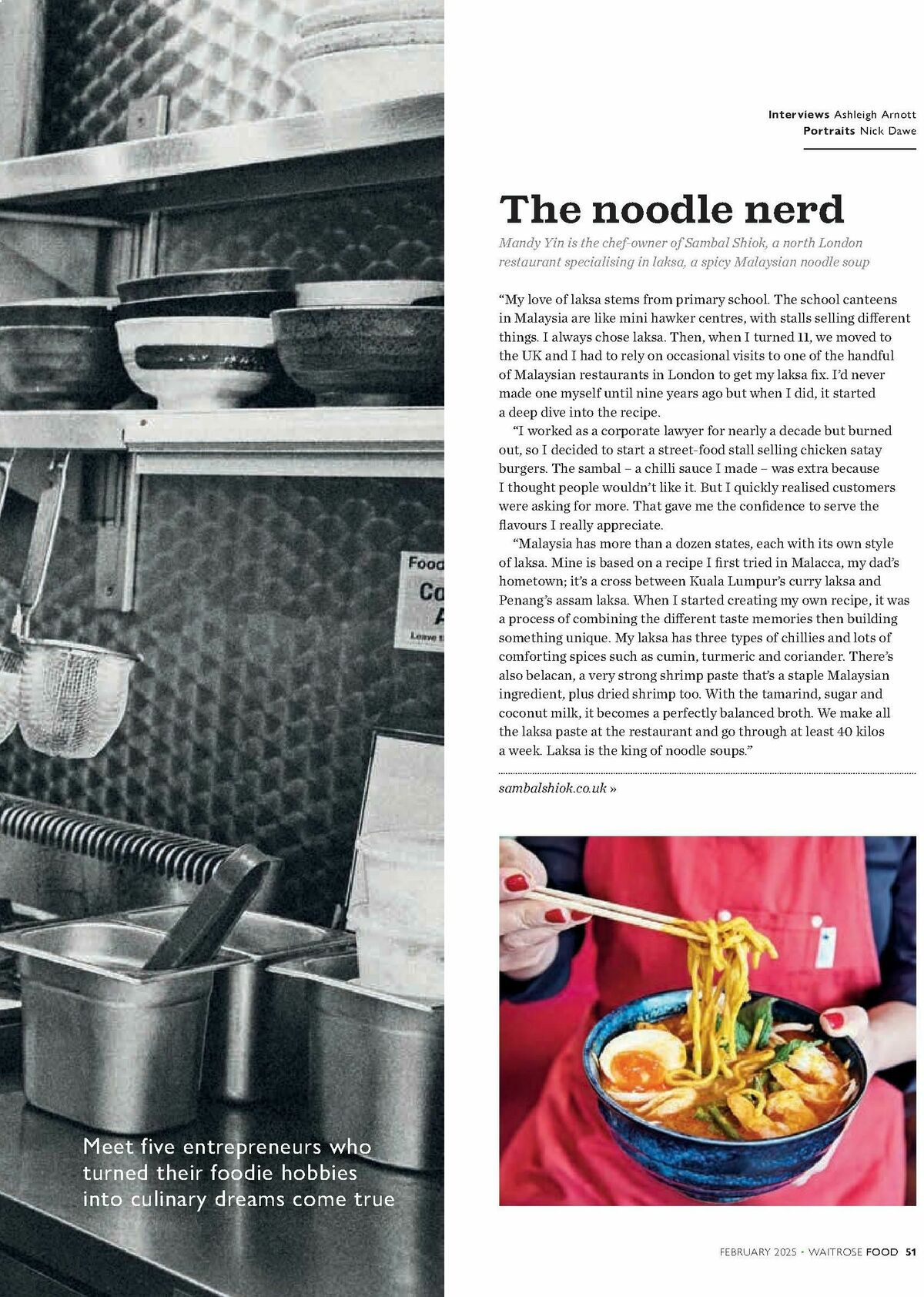 Waitrose Food Magazine February Offers from 1 February