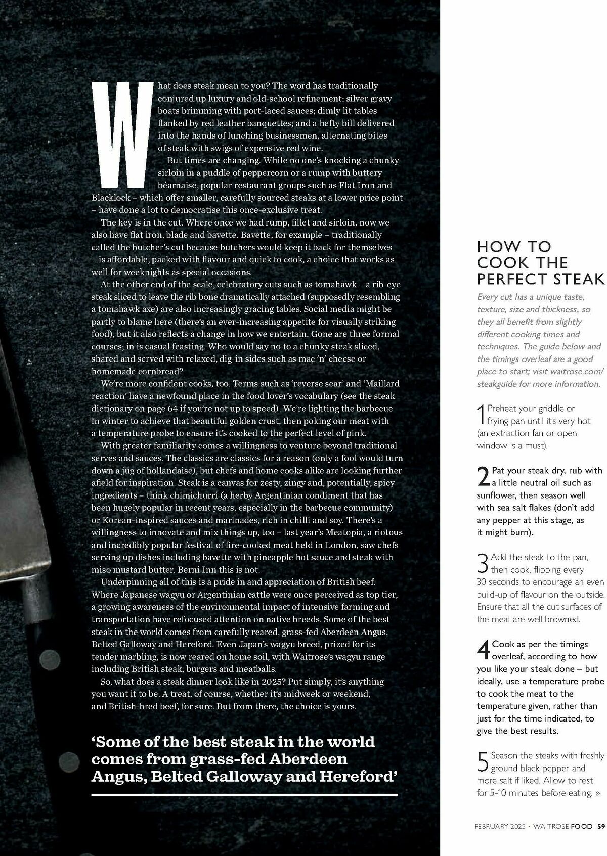 Waitrose Food Magazine February Offers from 1 February