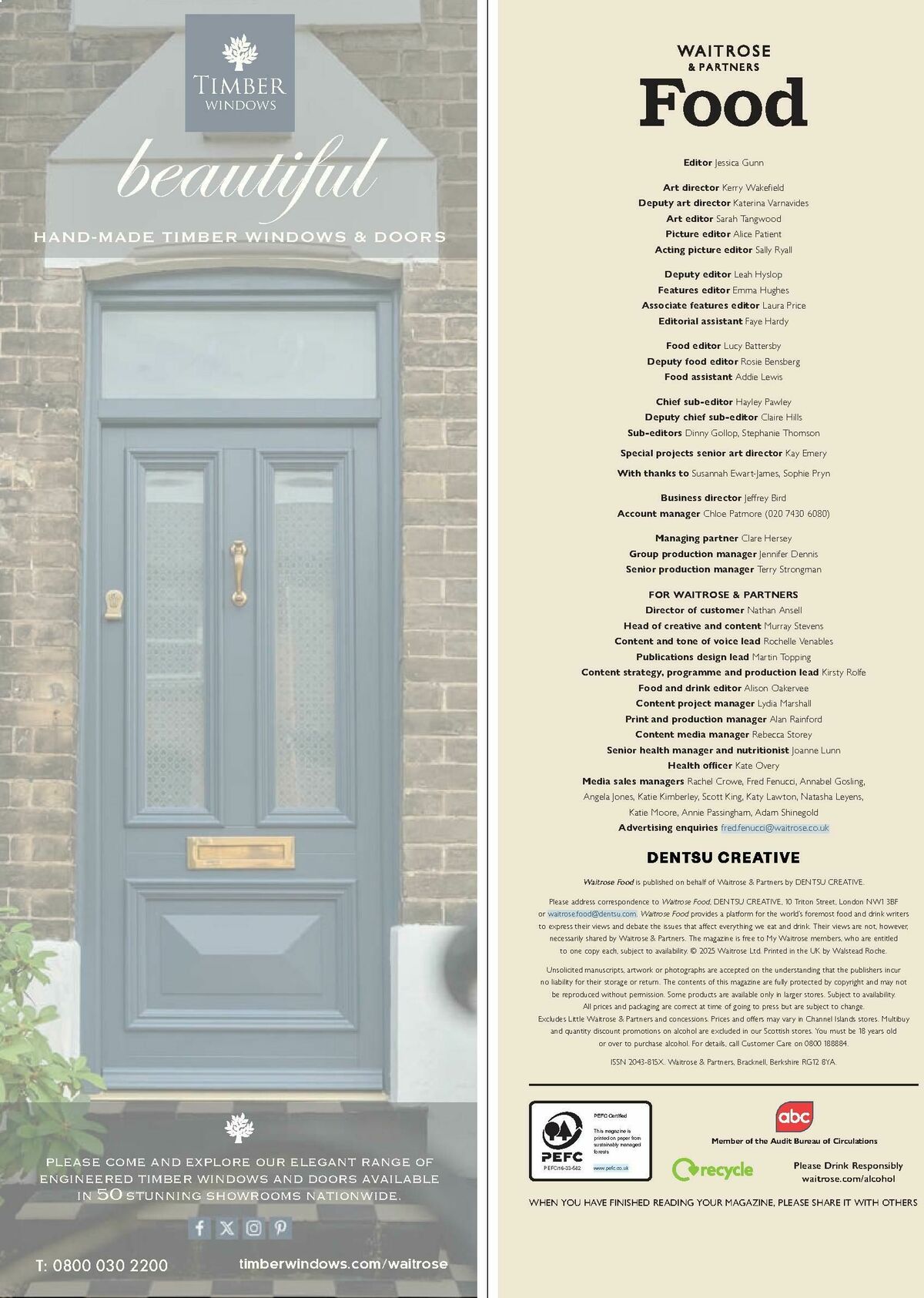 Waitrose Food Magazine February Offers from 1 February