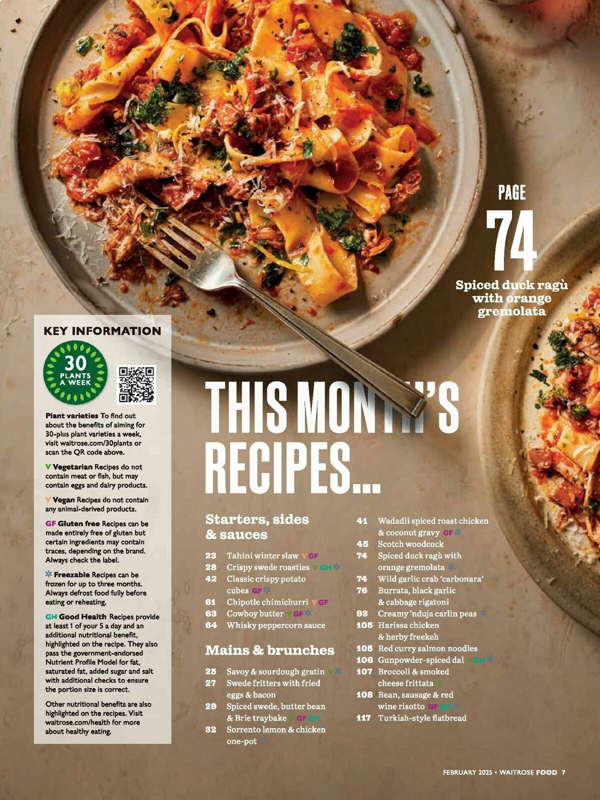 Waitrose Food Magazine February Offers from 1 February