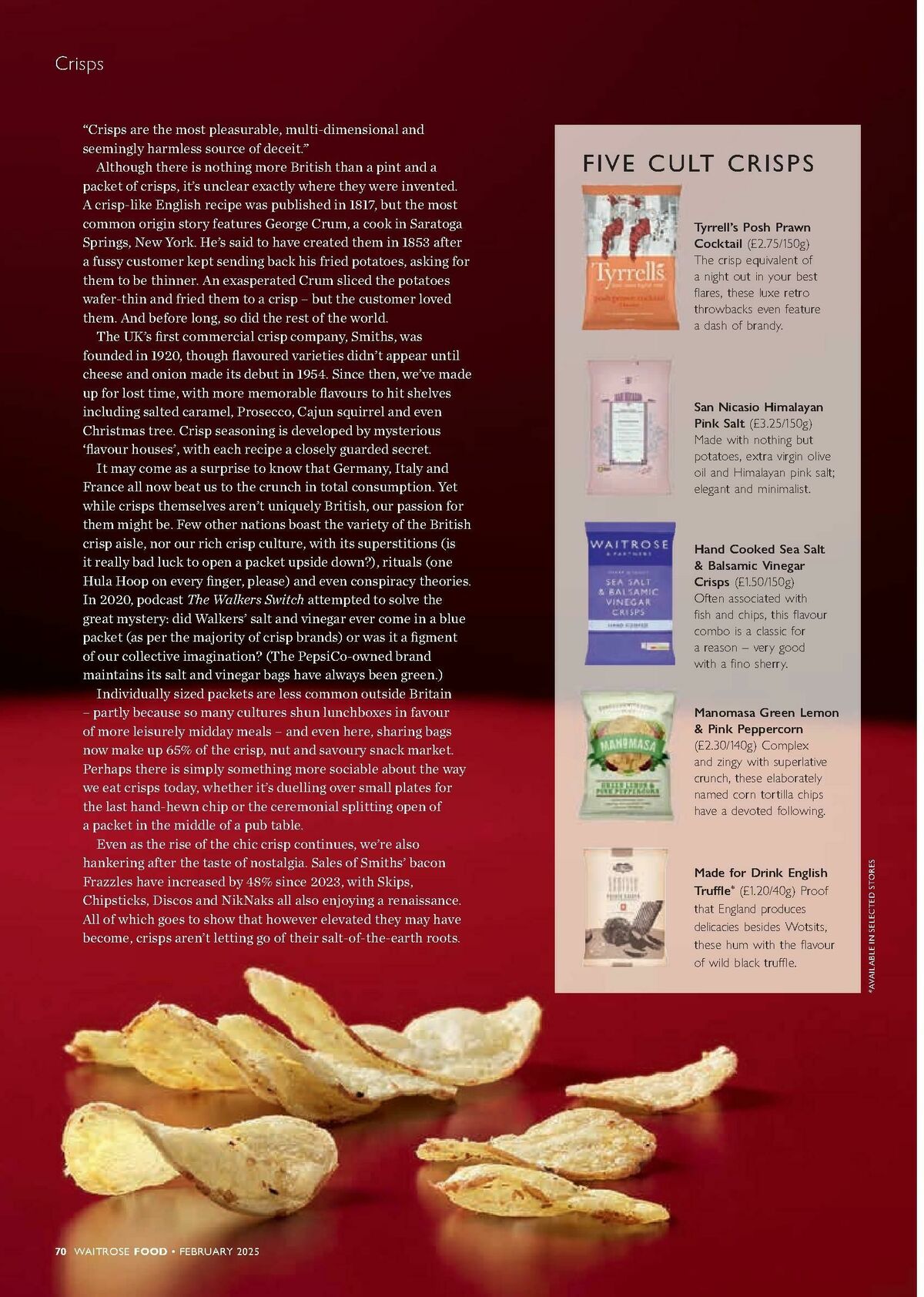 Waitrose Food Magazine February Offers from 1 February