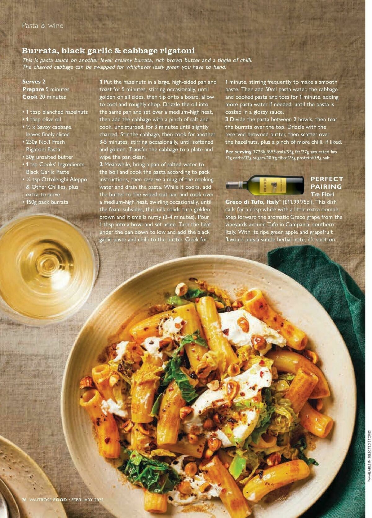 Waitrose Food Magazine February Offers from 1 February