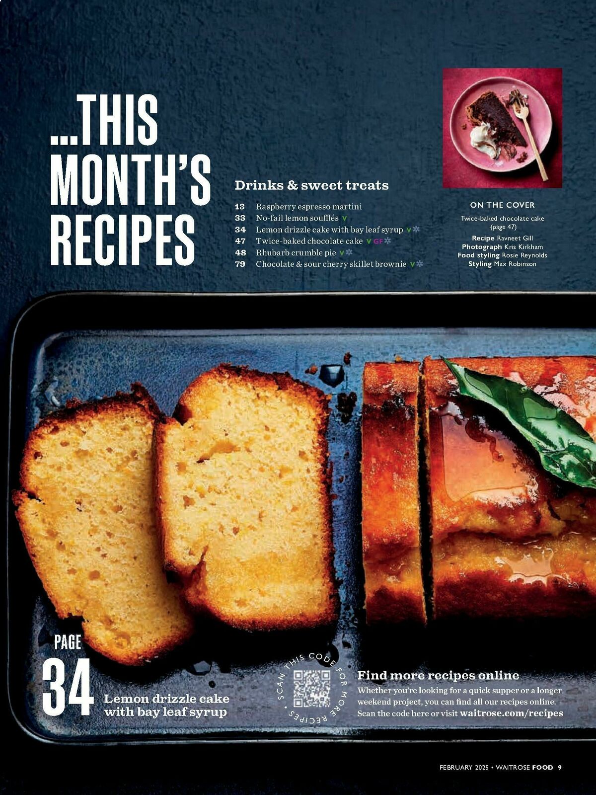 Waitrose Food Magazine February Offers from 1 February