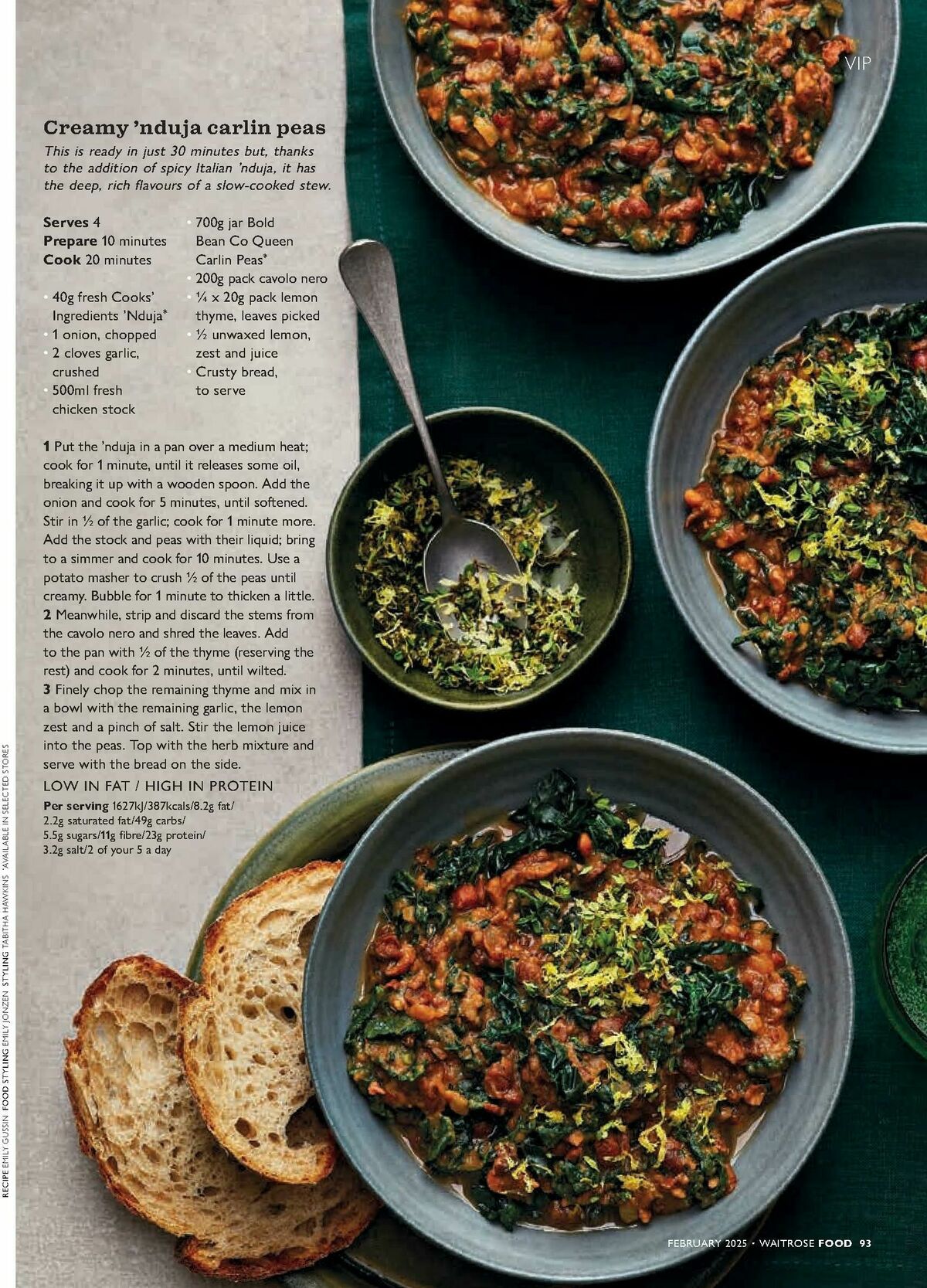 Waitrose Food Magazine February Offers from 1 February
