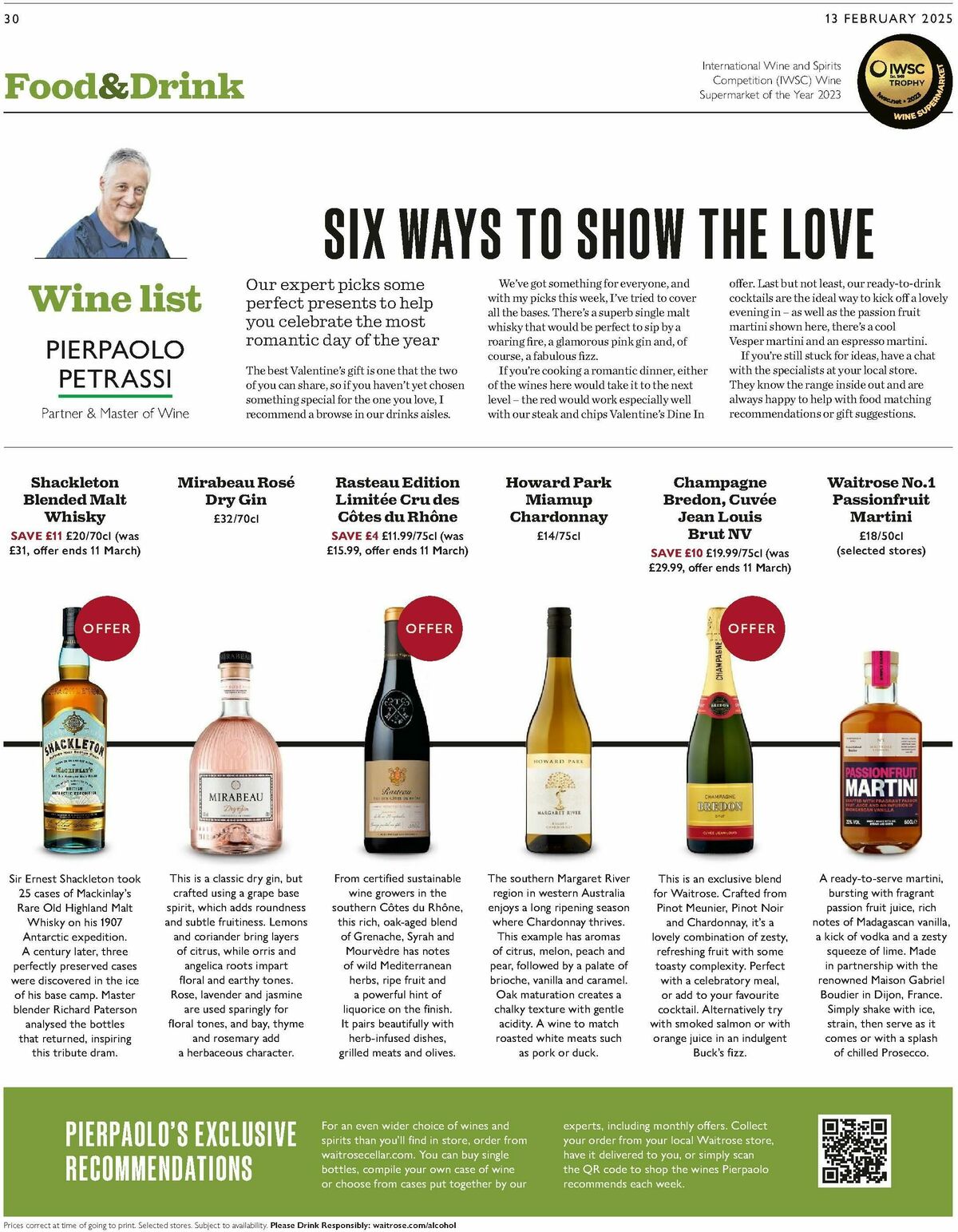 Waitrose Offers from 13 February