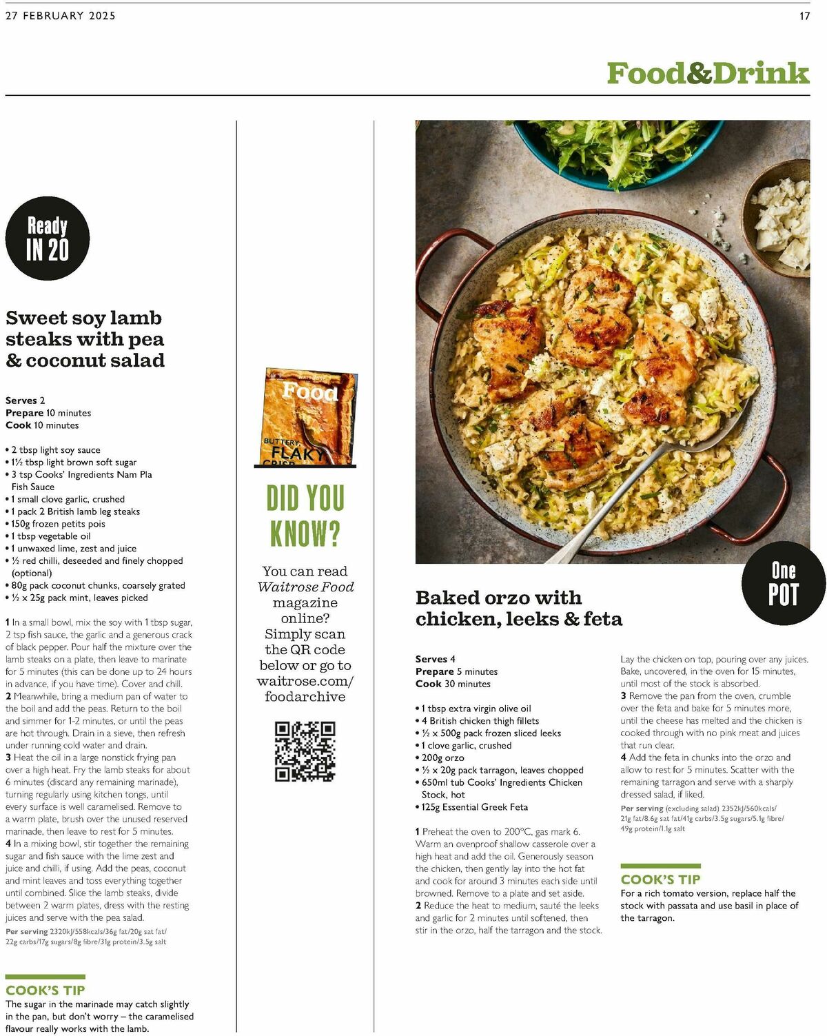 Waitrose Offers from 27 February