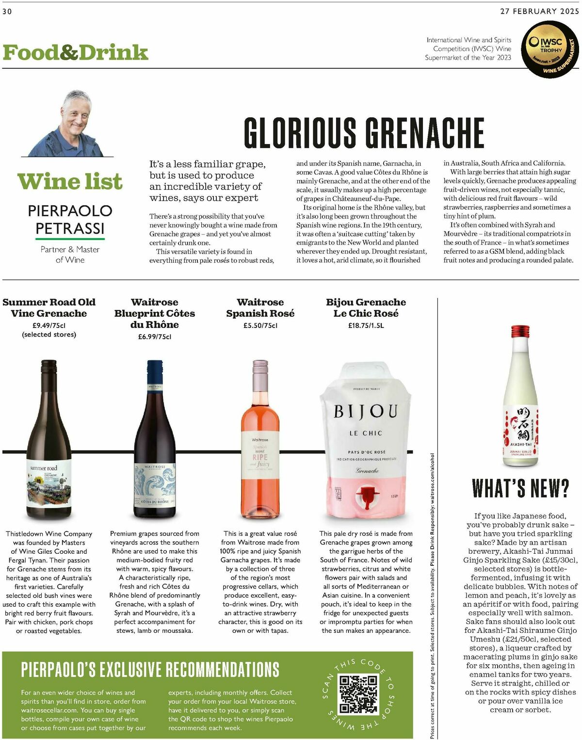 Waitrose Offers from 27 February