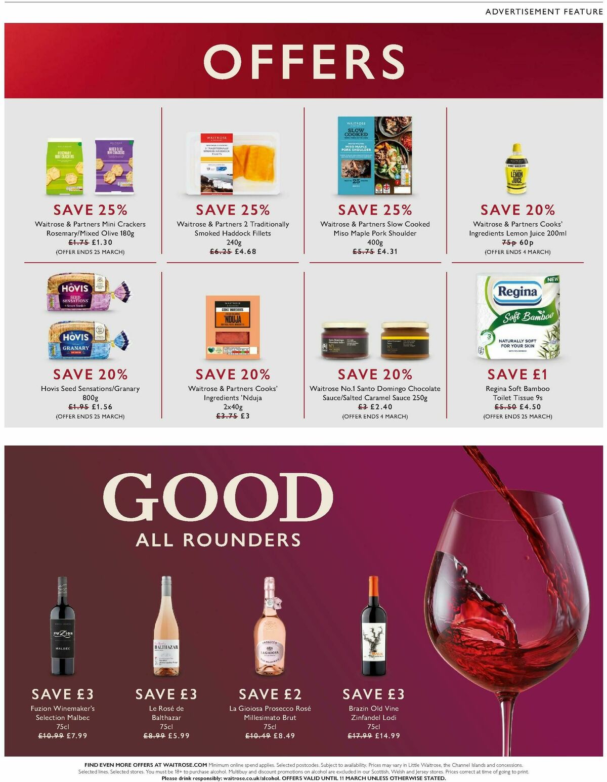 Waitrose Offers from 27 February