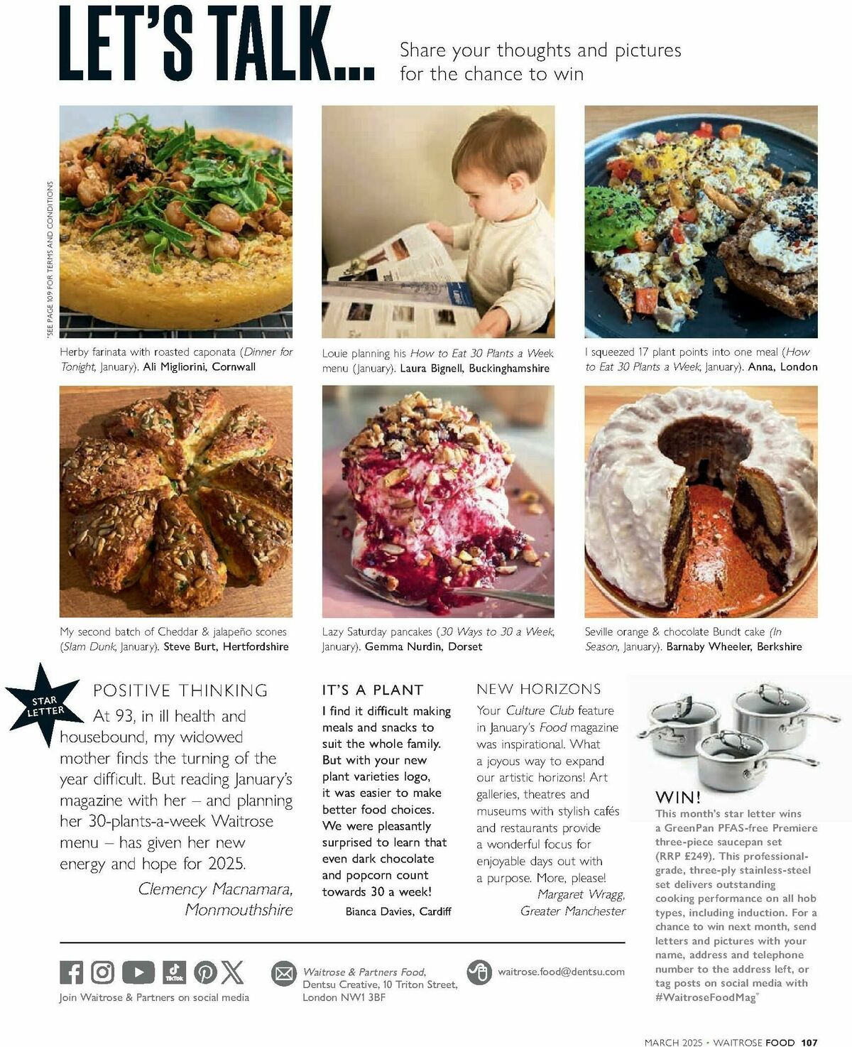 Waitrose Food Magazine March Offers from 1 March
