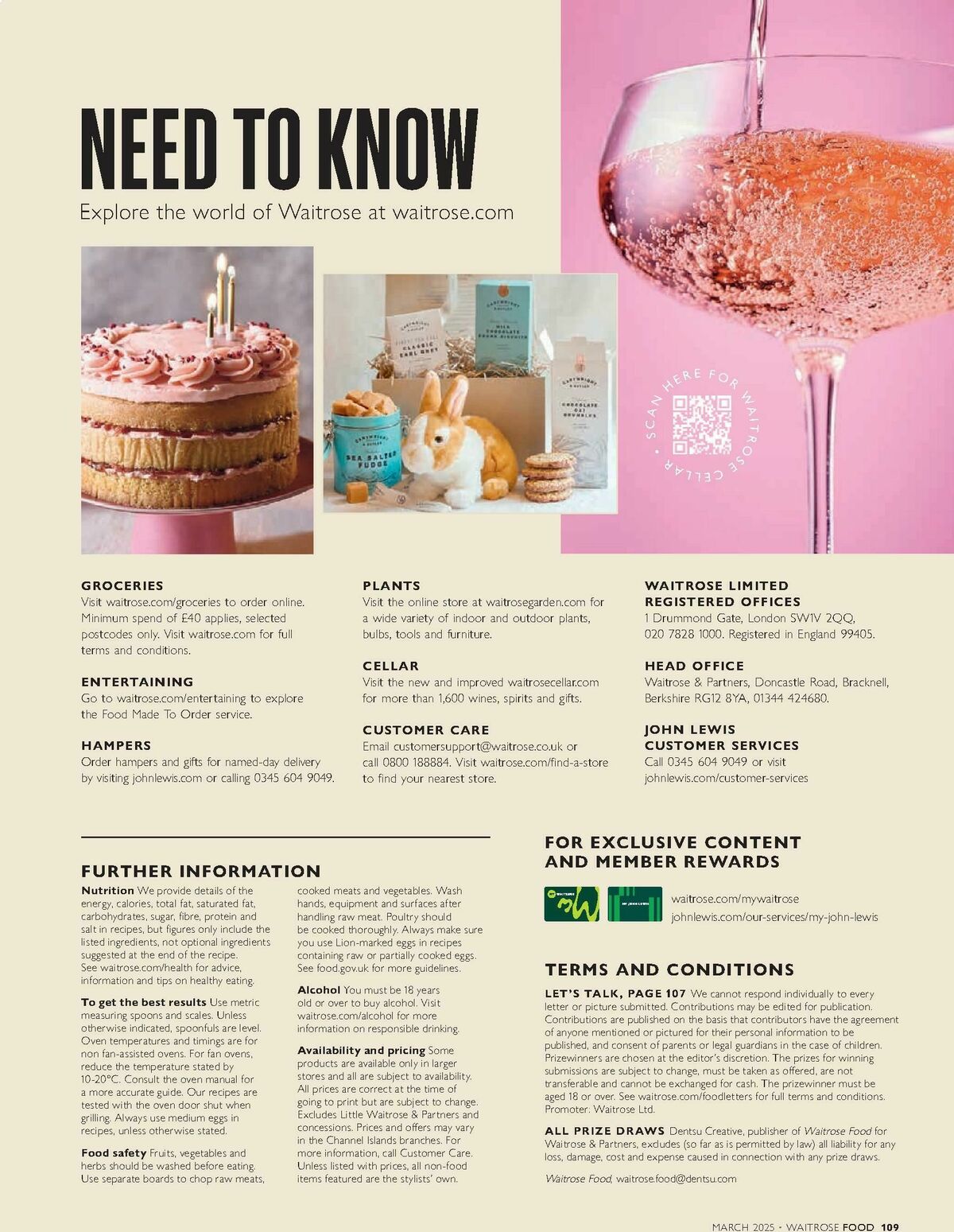 Waitrose Food Magazine March Offers from 1 March