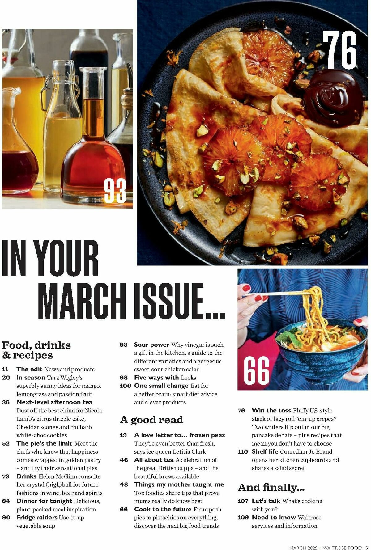 Waitrose Food Magazine March Offers from 1 March