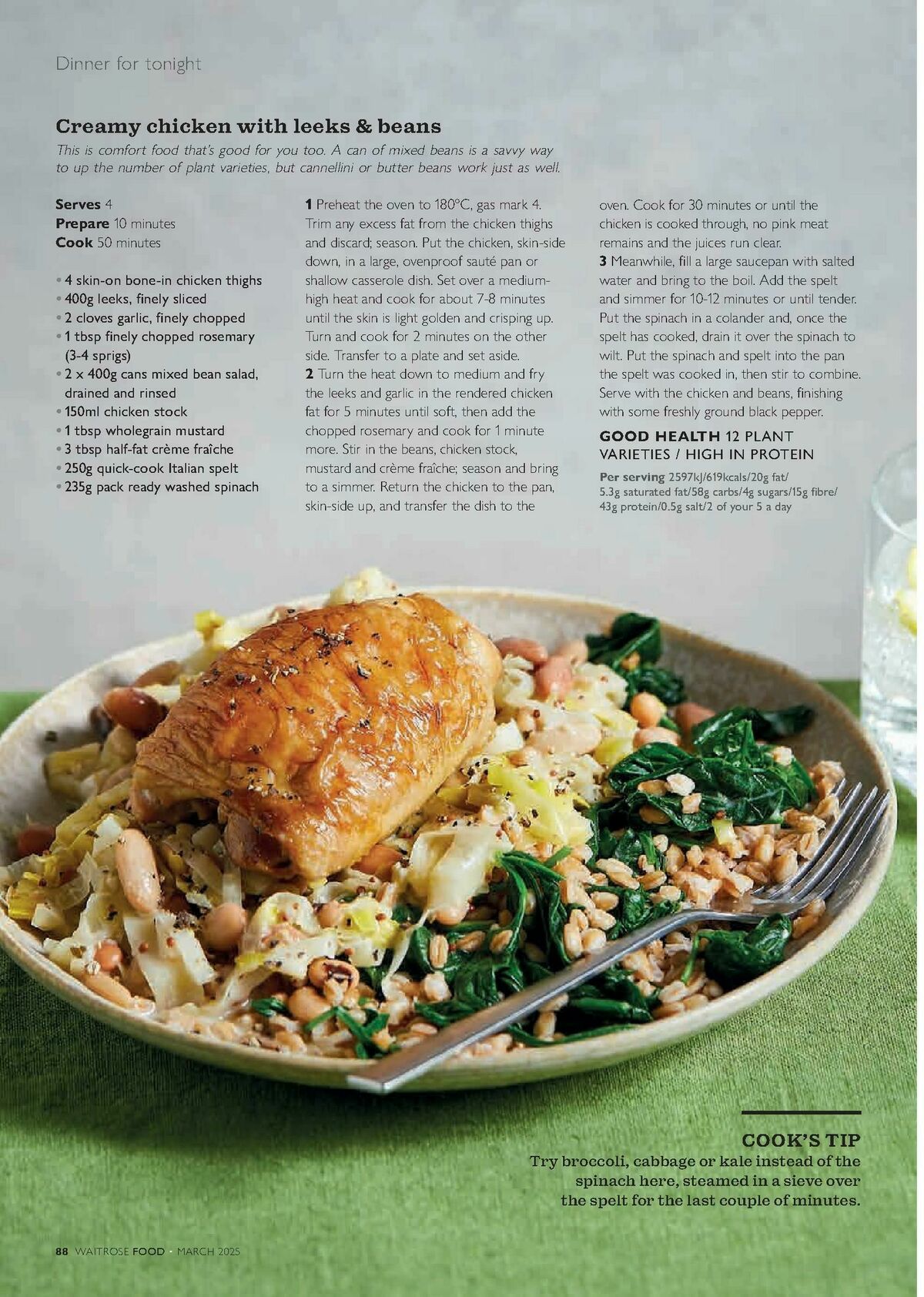 Waitrose Food Magazine March Offers from 1 March