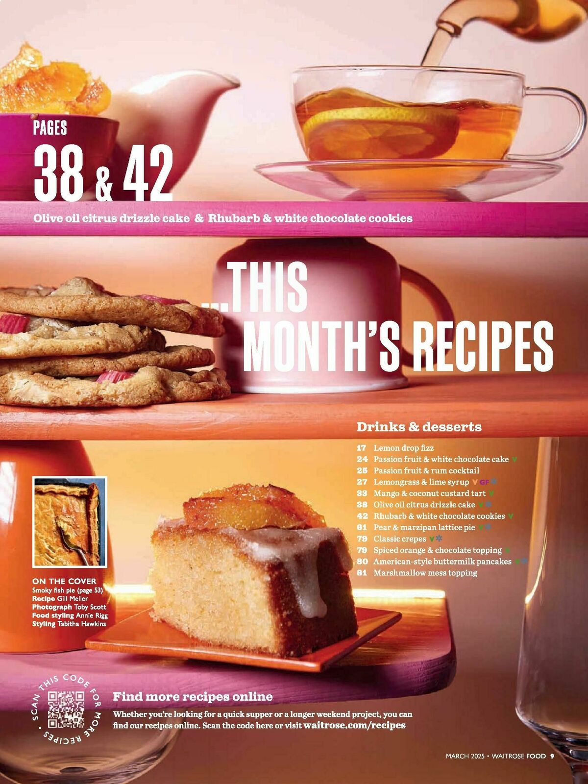 Waitrose Food Magazine March Offers from 1 March