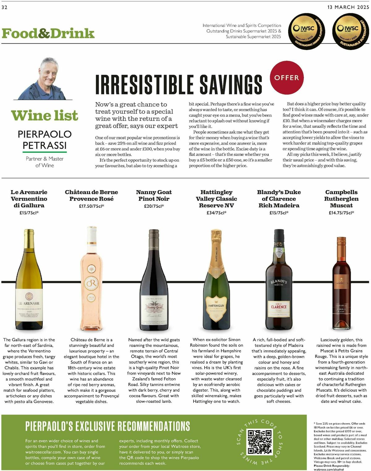 Waitrose Offers from 13 March