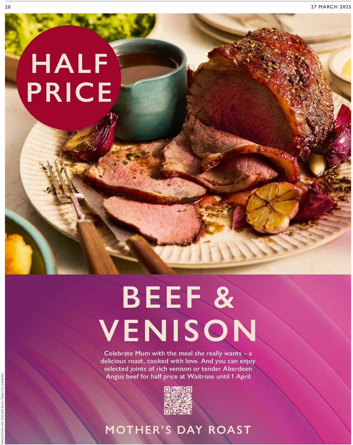 Waitrose Offers from 27 March