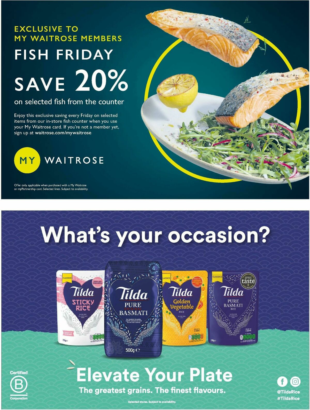 Waitrose Offers from 27 March