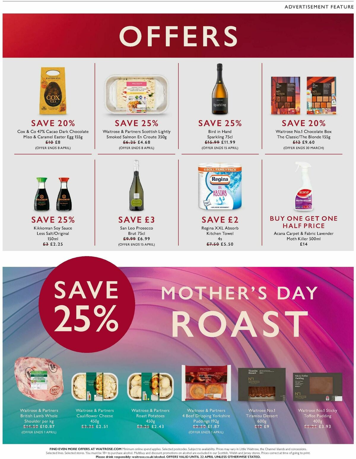Waitrose Offers from 27 March