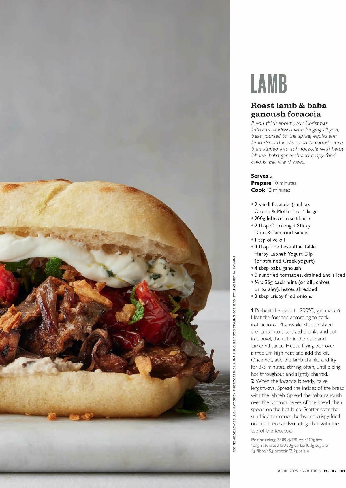 Waitrose Food Magazine April Offers from 1 April