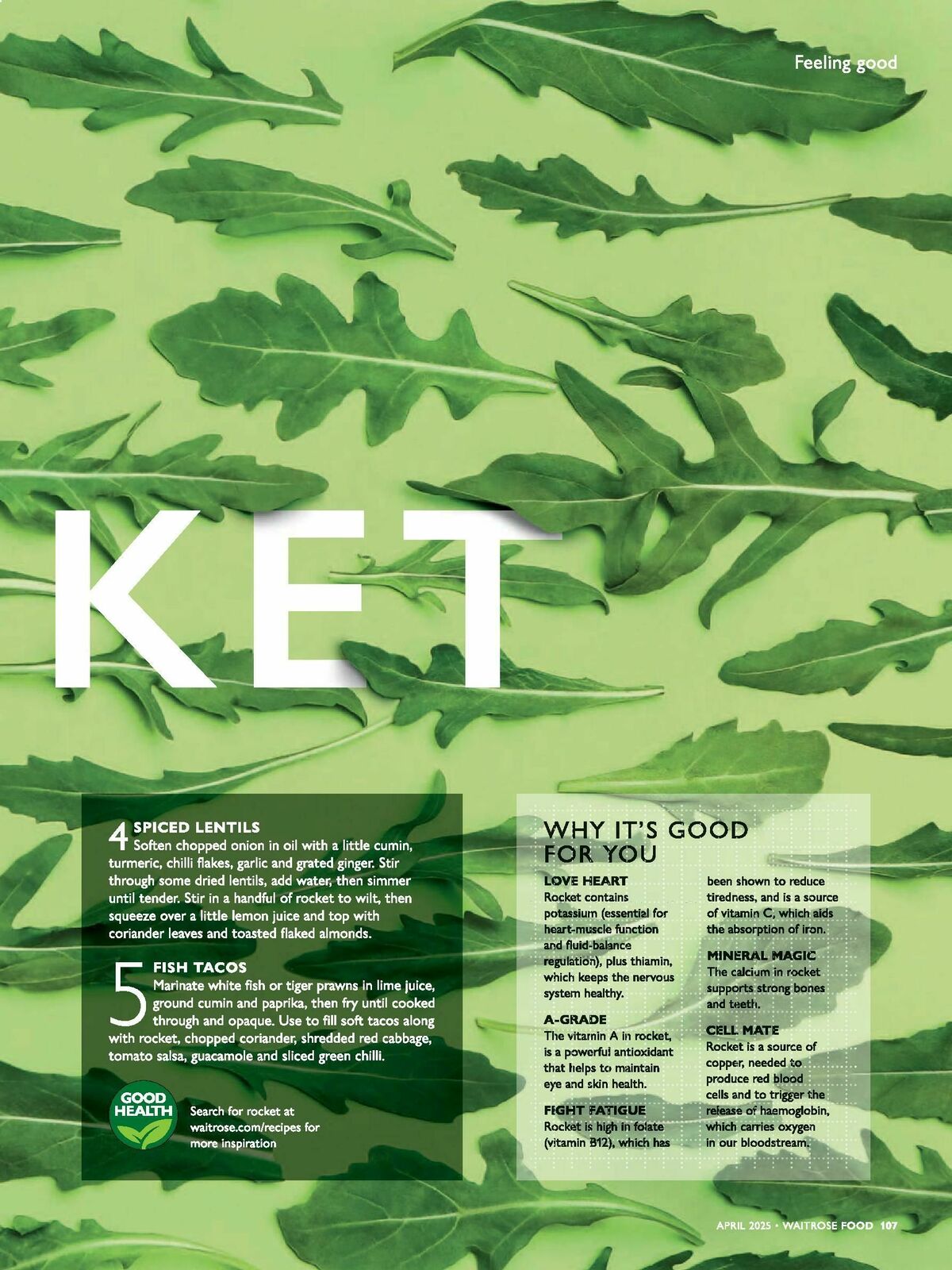 Waitrose Food Magazine April Offers from 1 April