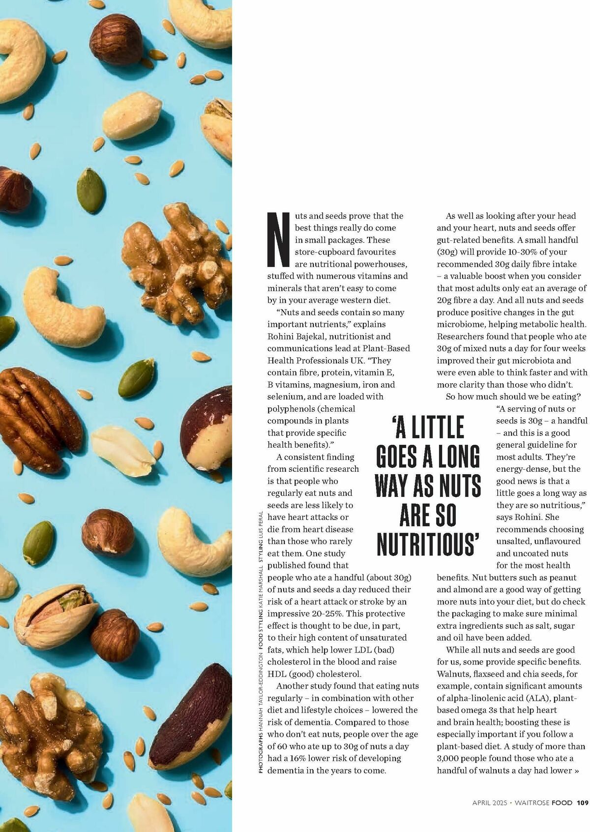 Waitrose Food Magazine April Offers from 1 April