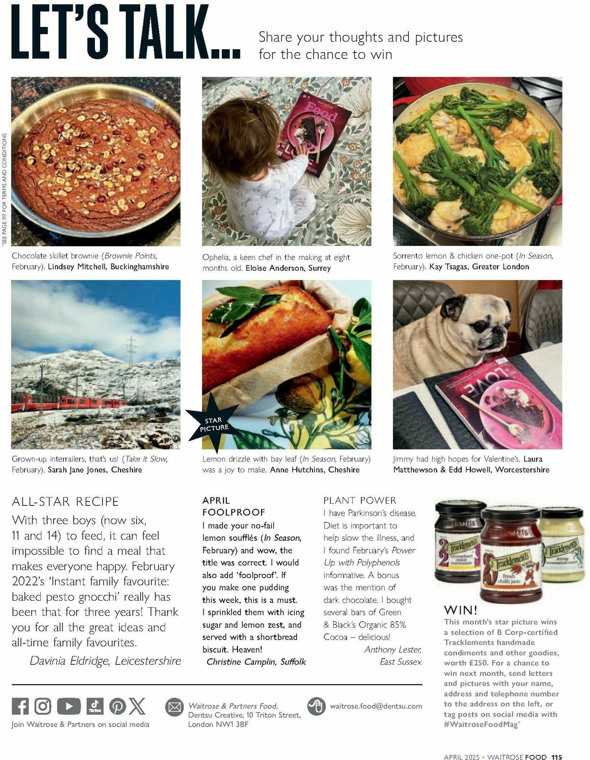 Waitrose Food Magazine April Offers from 1 April