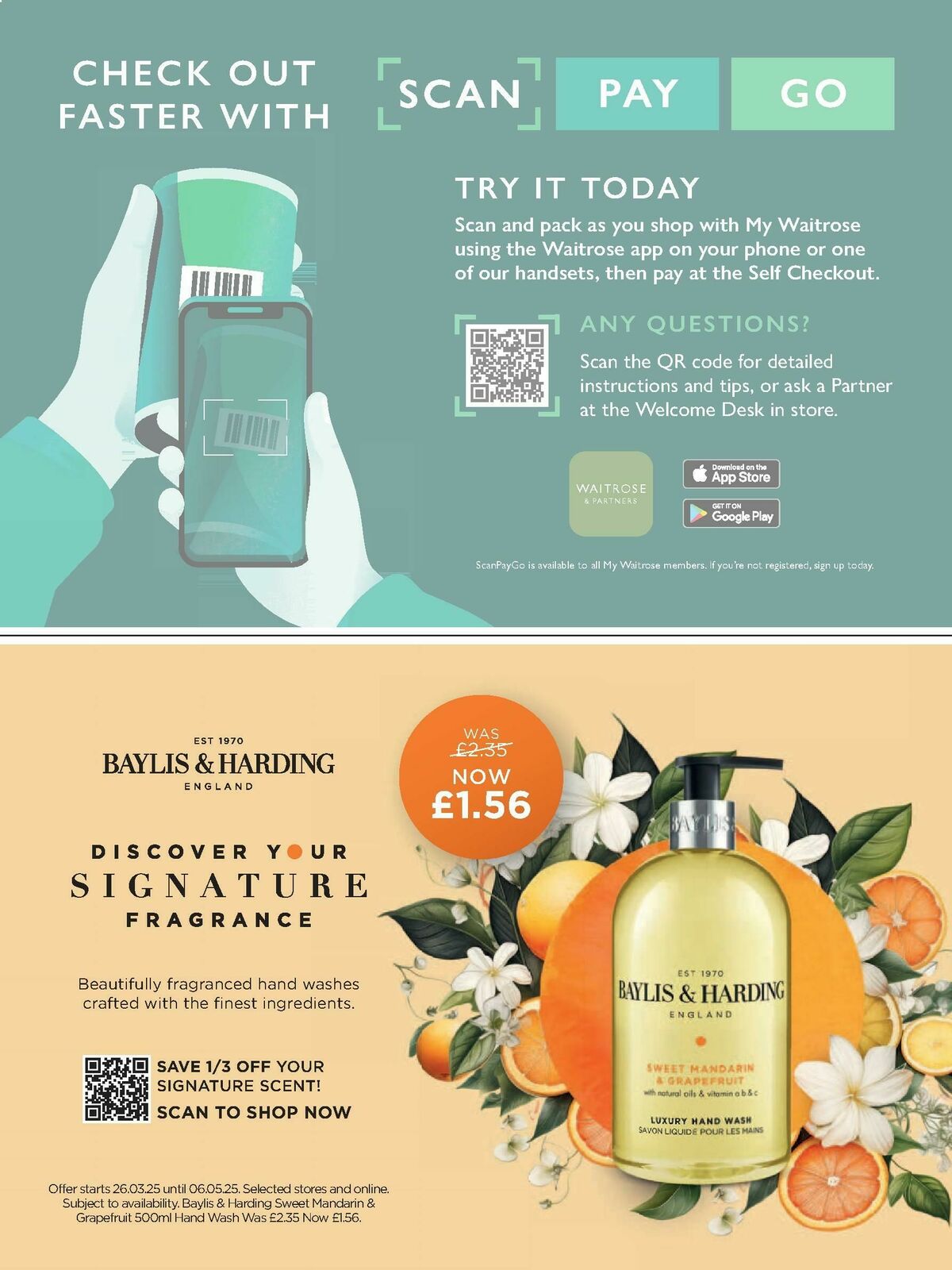 Waitrose Food Magazine April Offers from 1 April