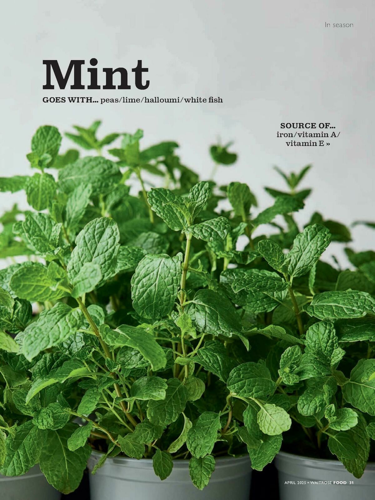 Waitrose Food Magazine April Offers from 1 April