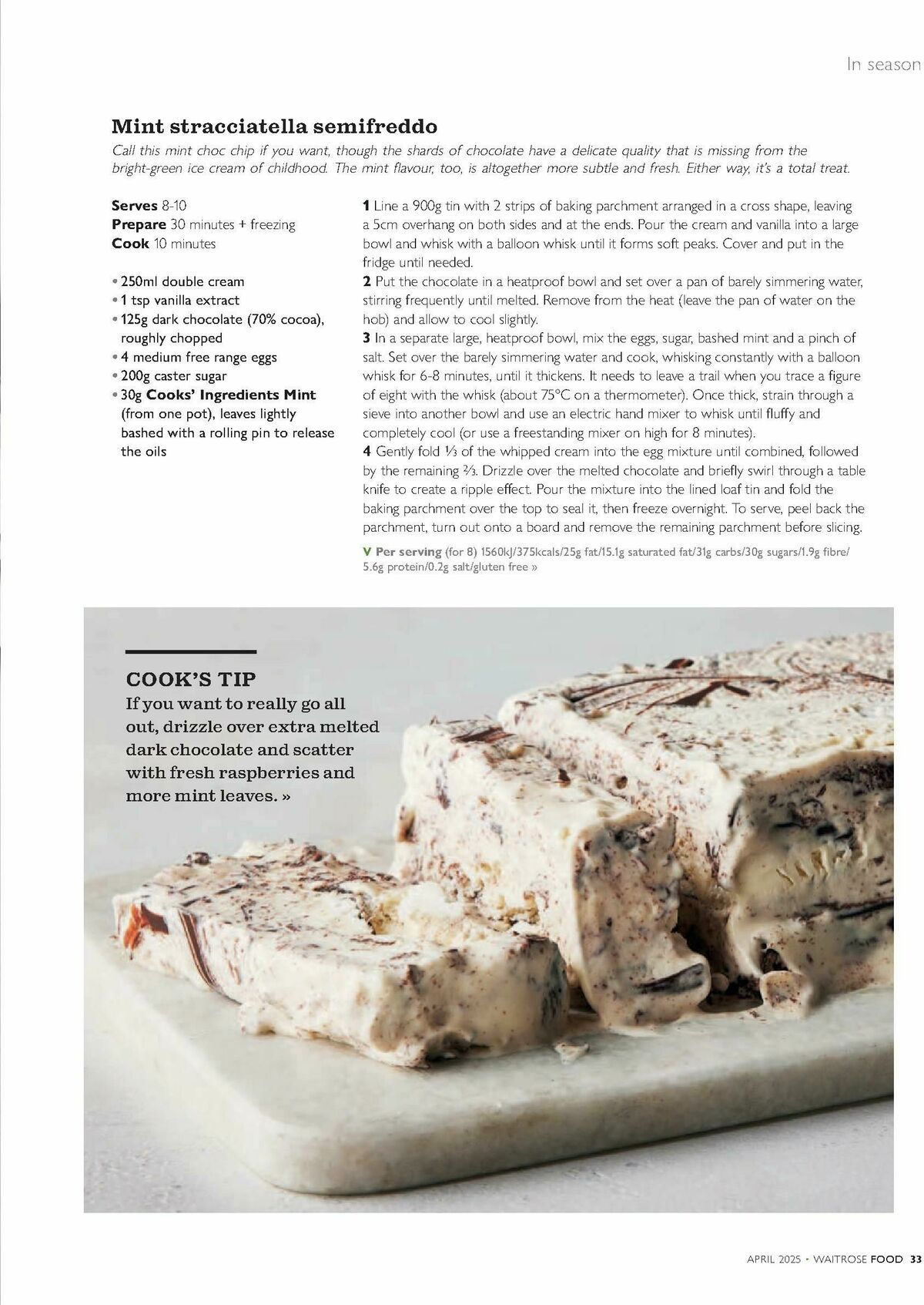 Waitrose Food Magazine April Offers from 1 April