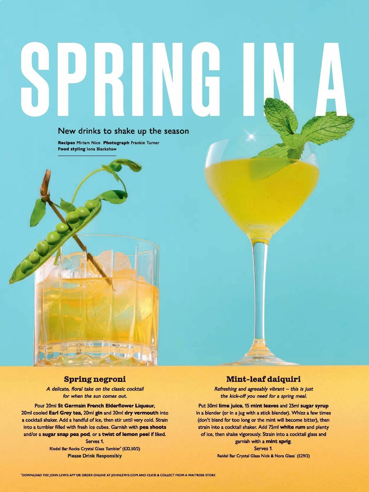 Waitrose Food Magazine April Offers from 1 April