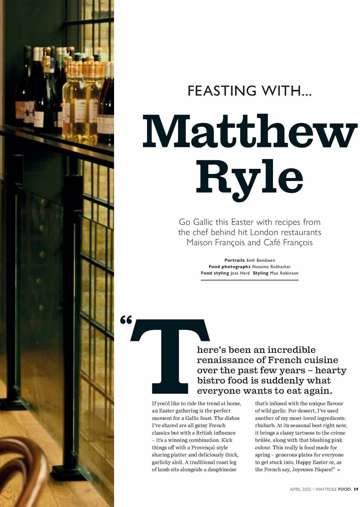 Waitrose Food Magazine April Offers from 1 April