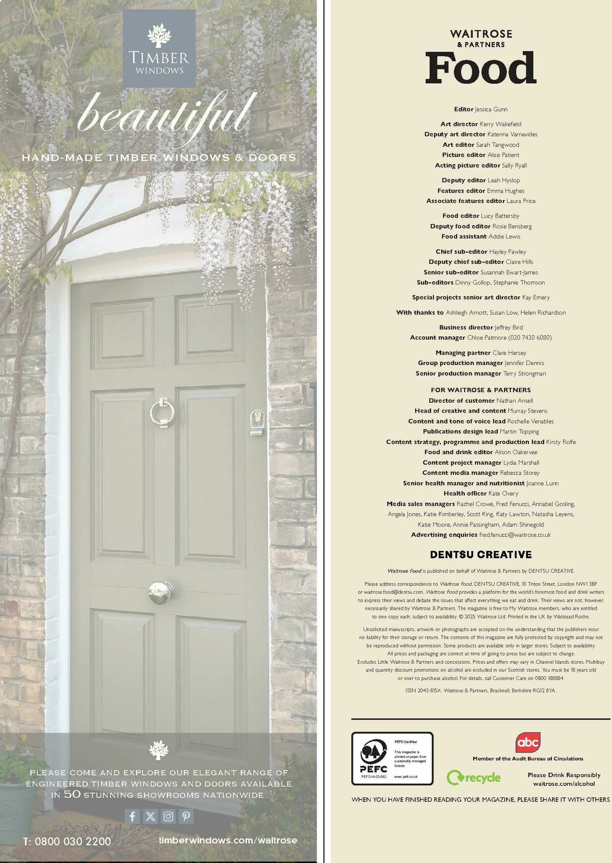 Waitrose Food Magazine April Offers from 1 April