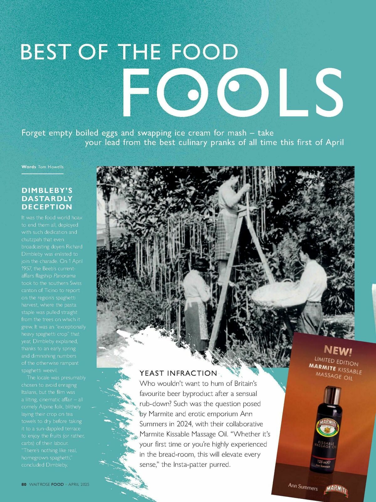 Waitrose Food Magazine April Offers from 1 April