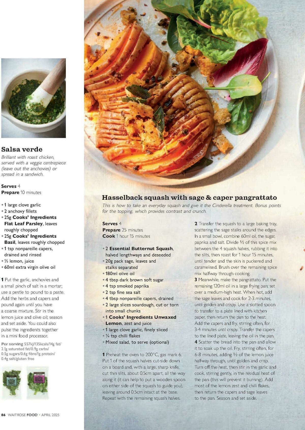 Waitrose Food Magazine April Offers from 1 April