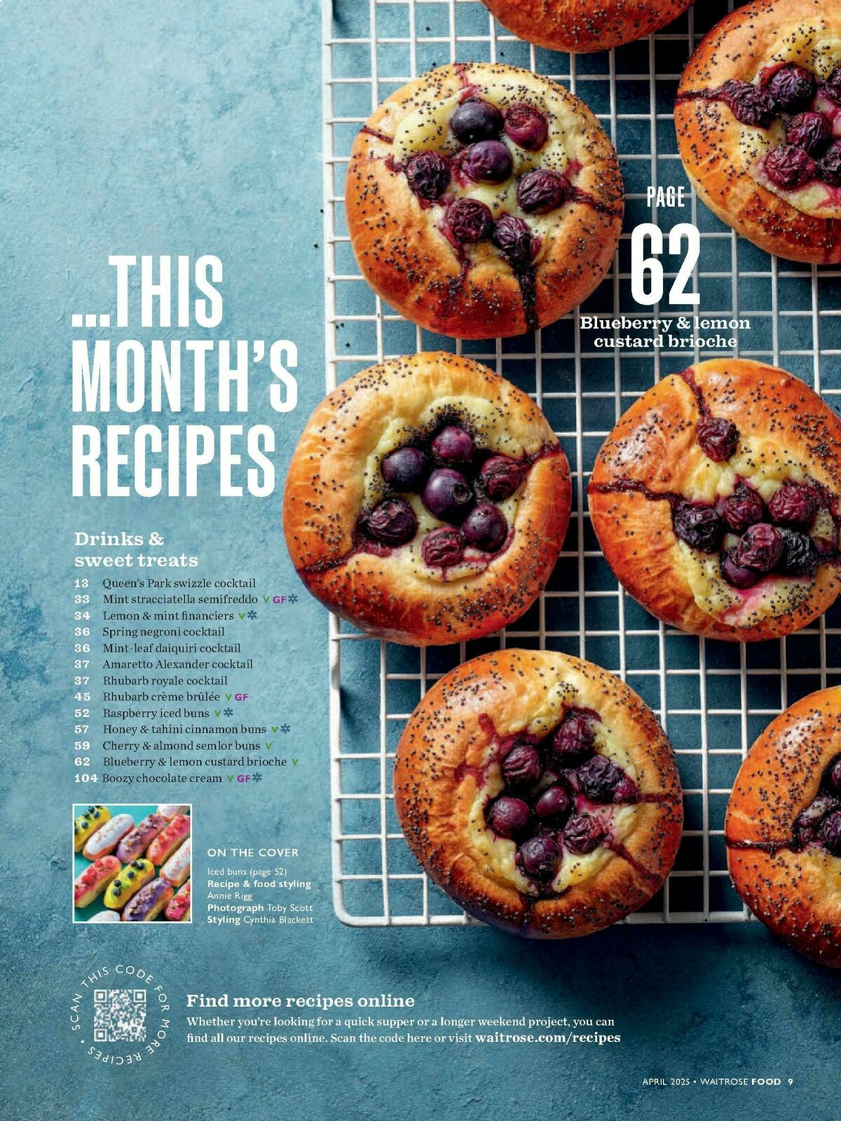 Waitrose Food Magazine April Offers from 1 April