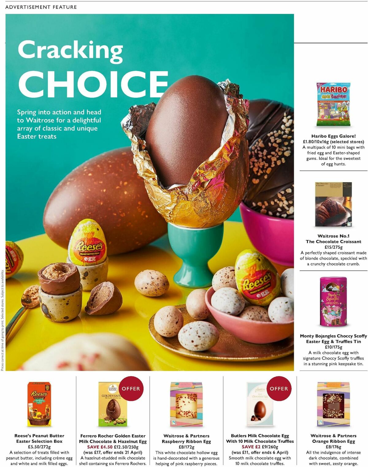 Waitrose Offers from 3 April