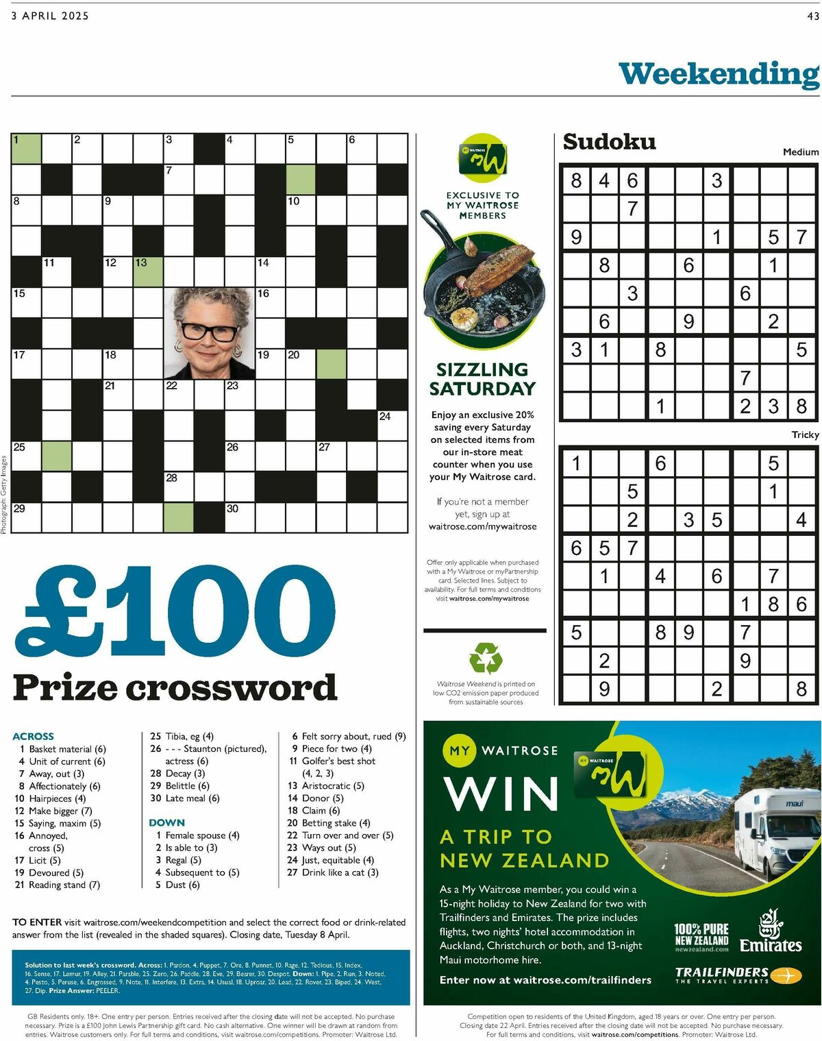 Waitrose Offers from 3 April