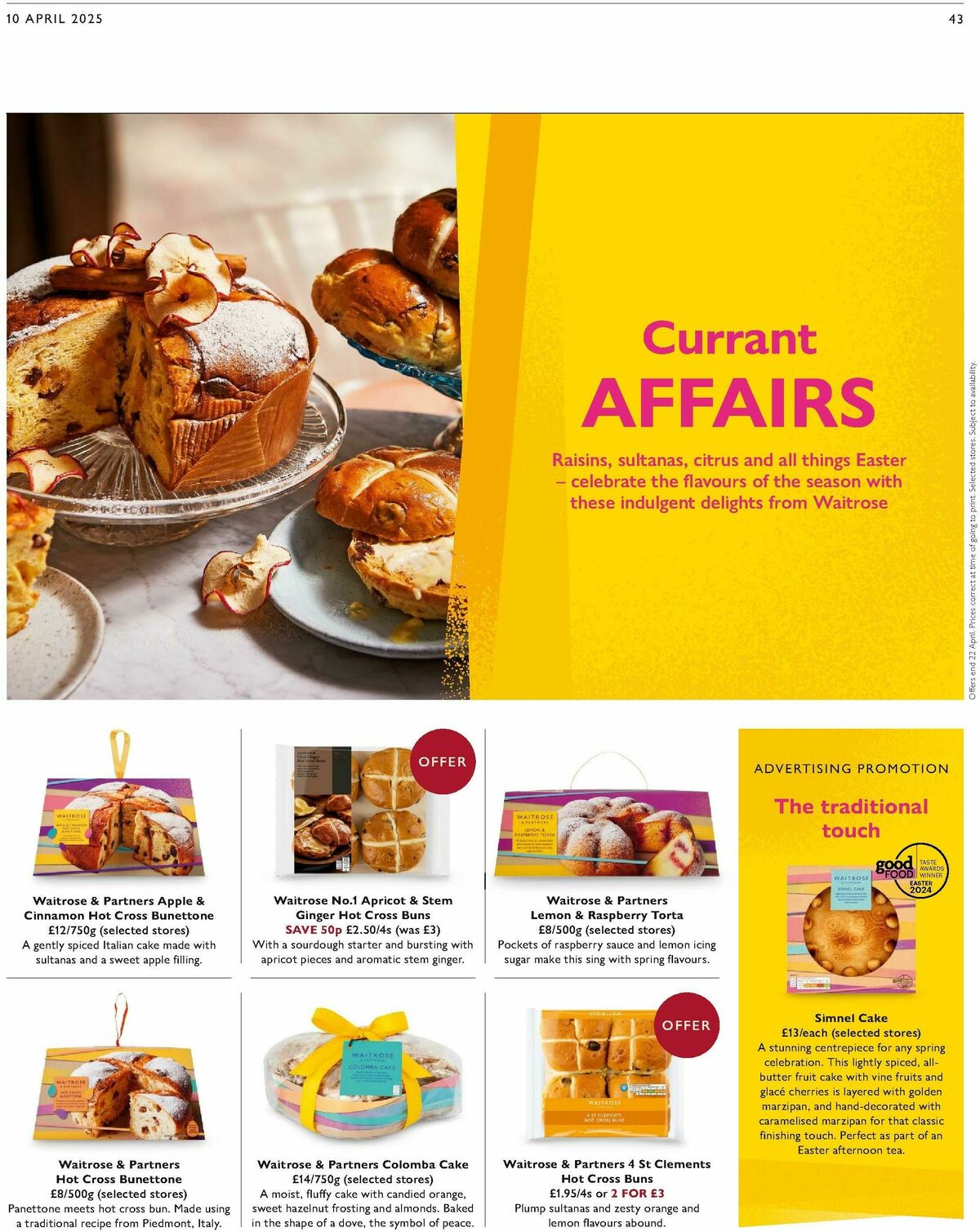 Waitrose Offers from 10 April