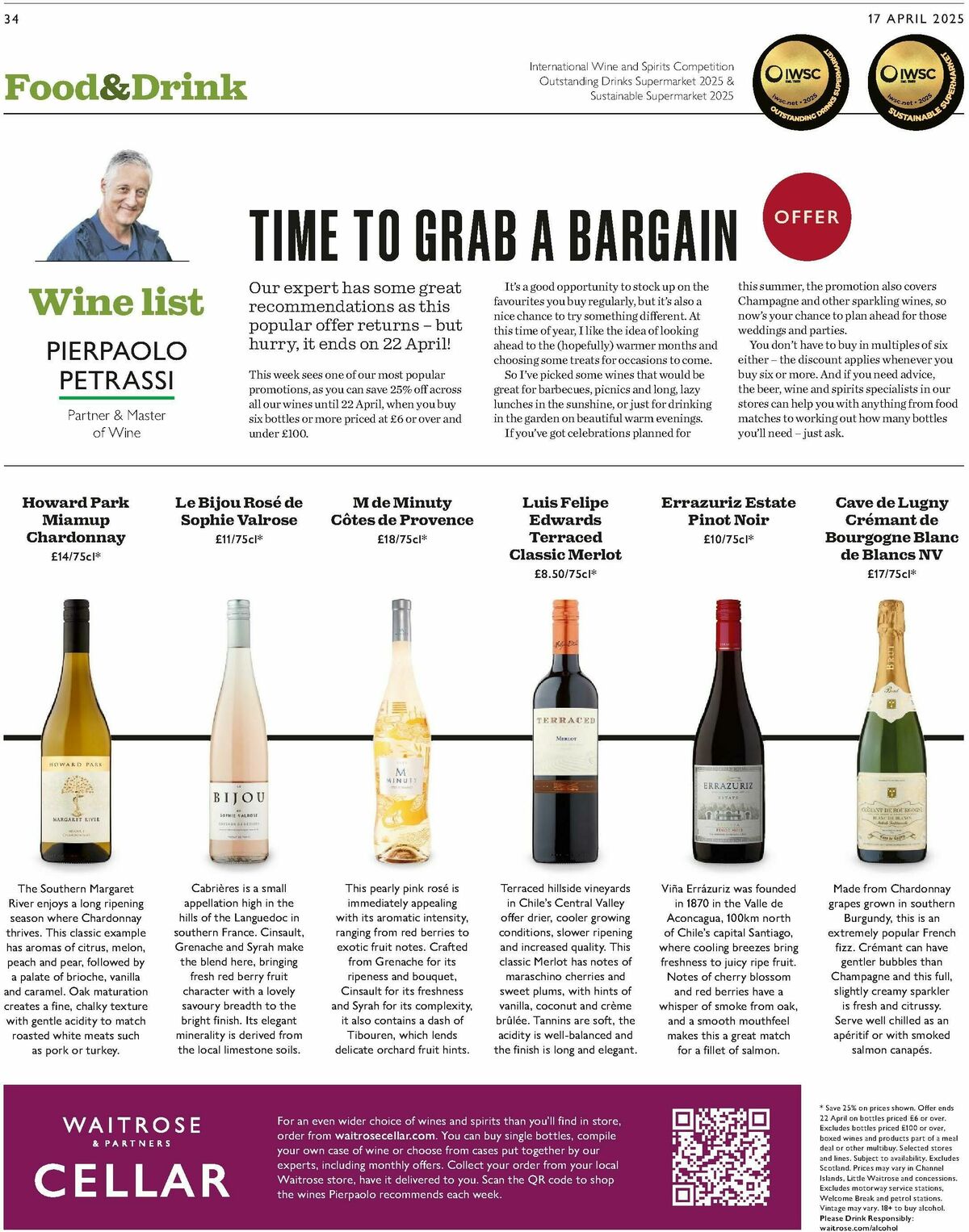 Waitrose Offers from 17 April