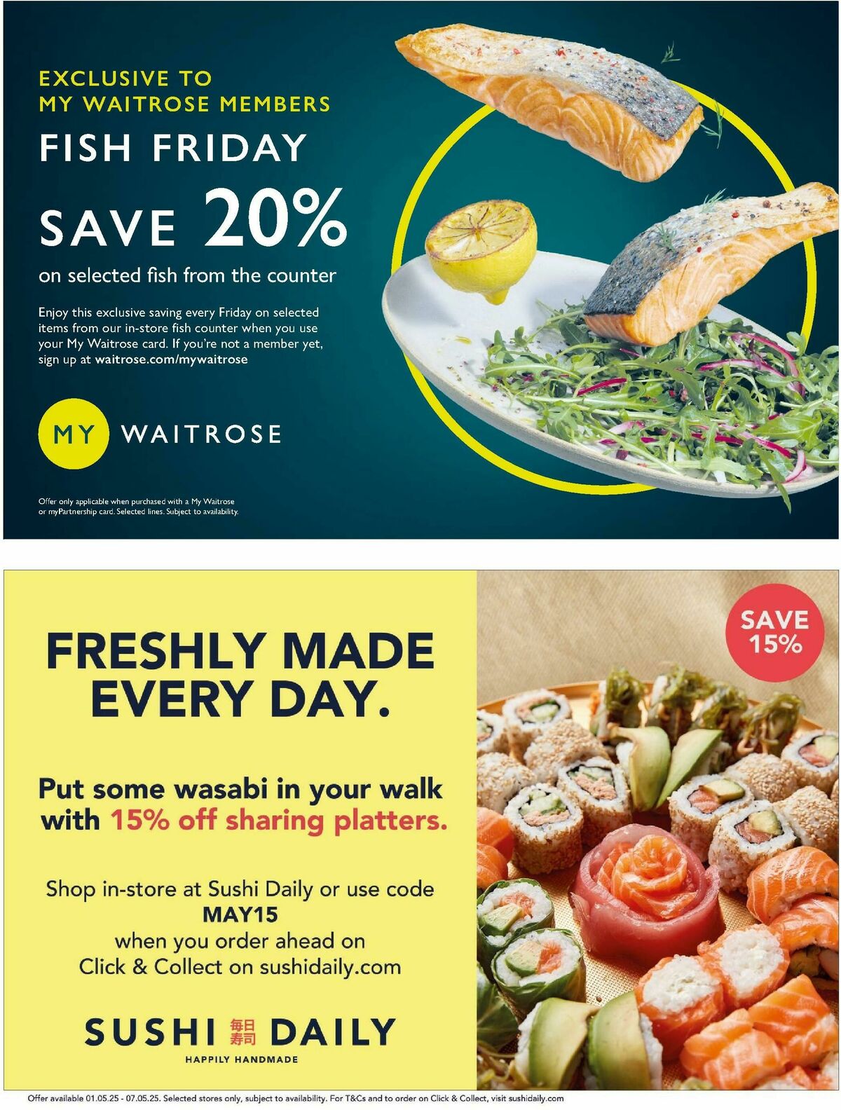 Waitrose Offers from 1 May