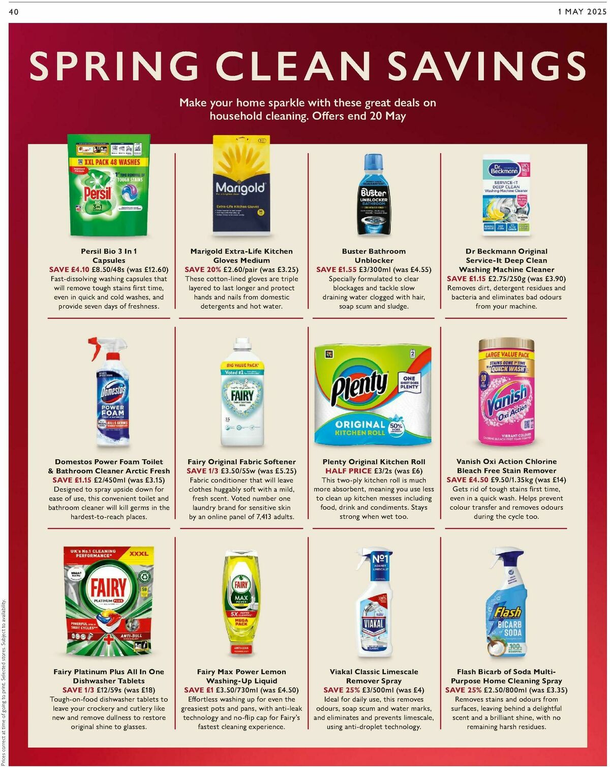 Waitrose Offers from 1 May