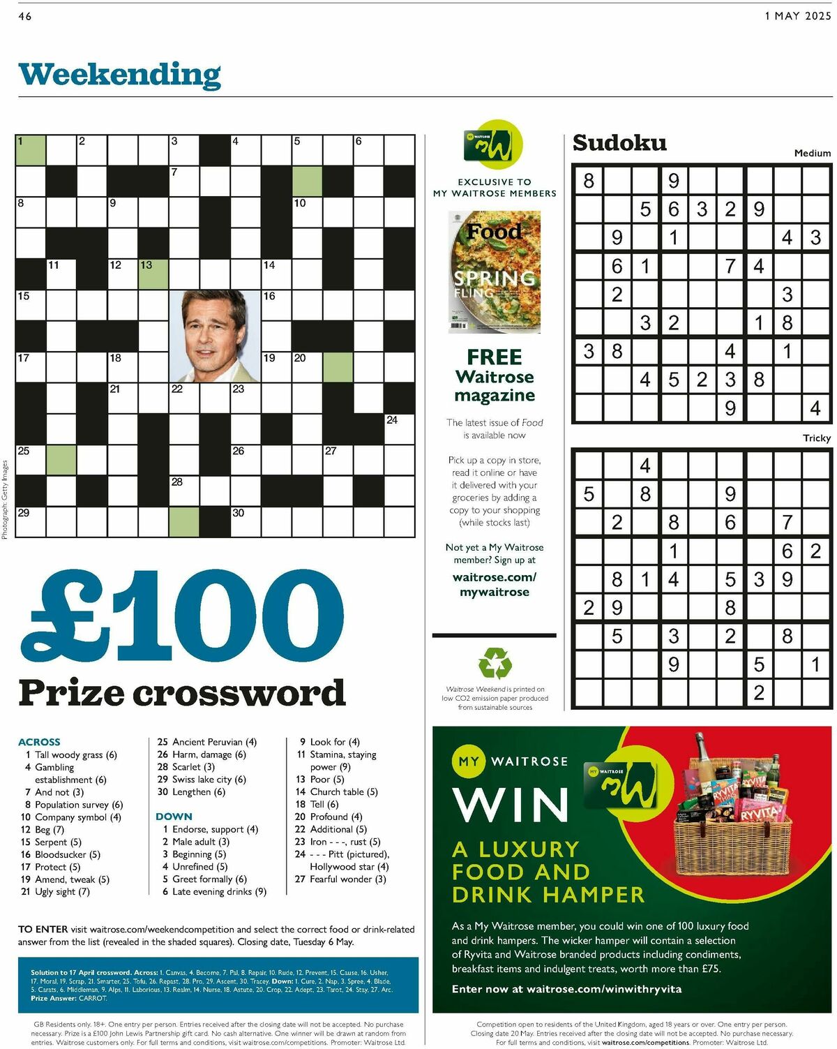 Waitrose Offers from 1 May