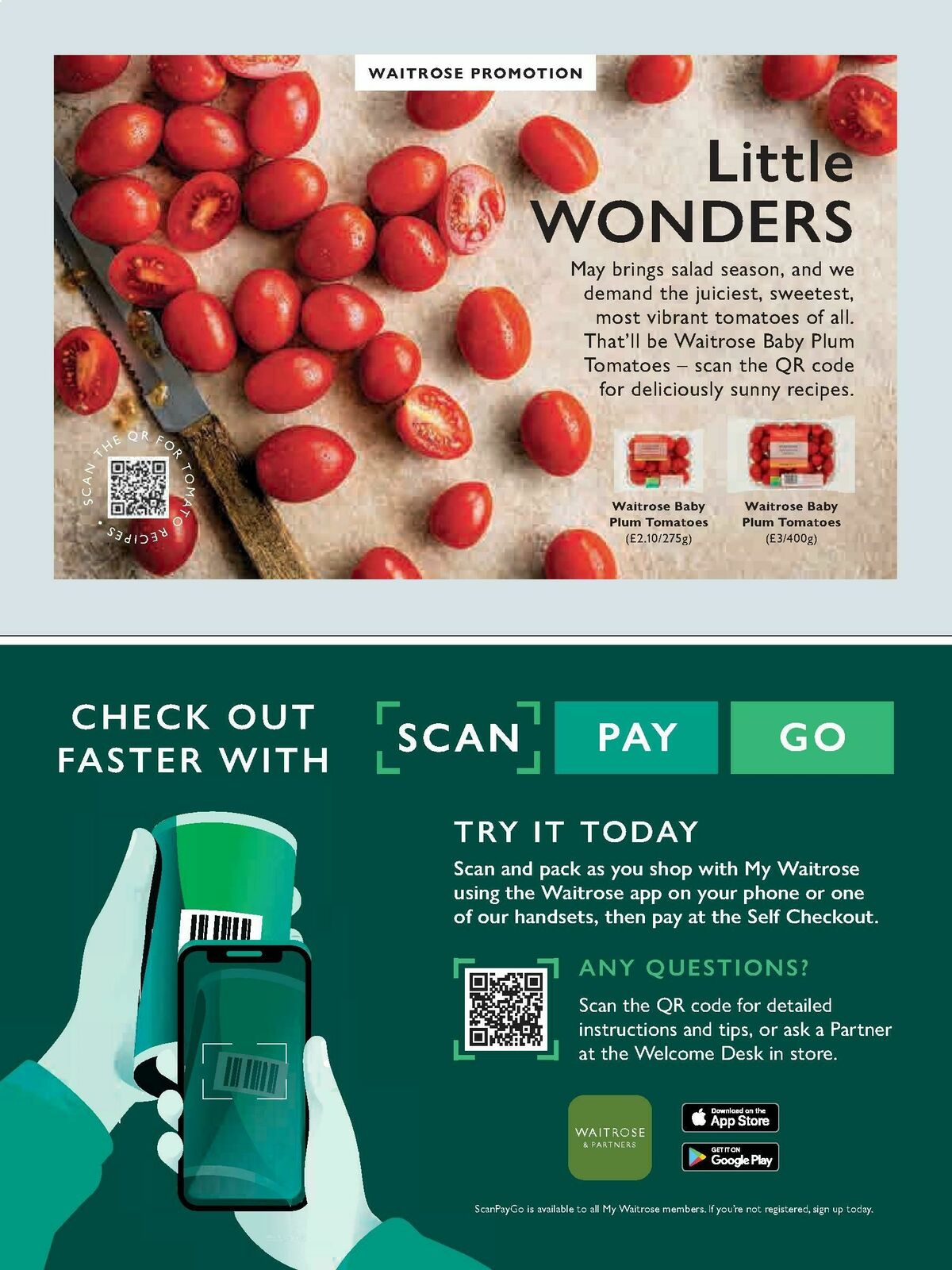 Waitrose Food Magazine May Offers from 1 May