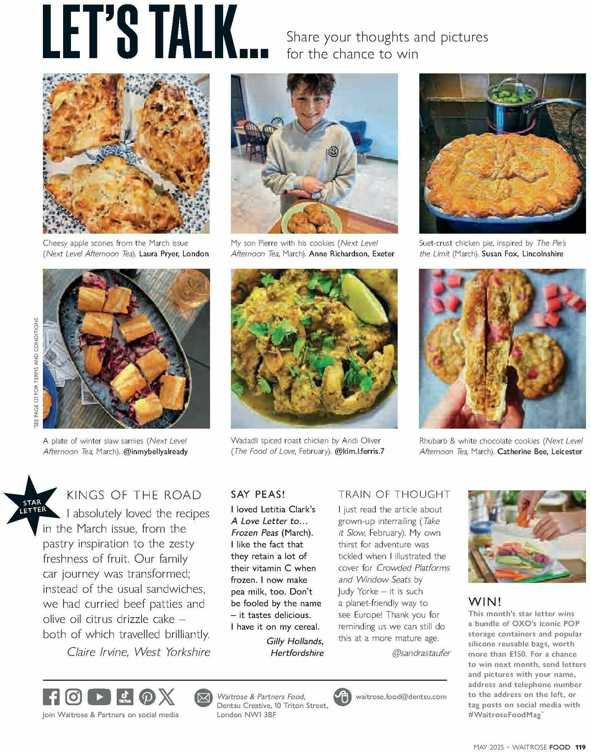 Waitrose Food Magazine May Offers from 1 May