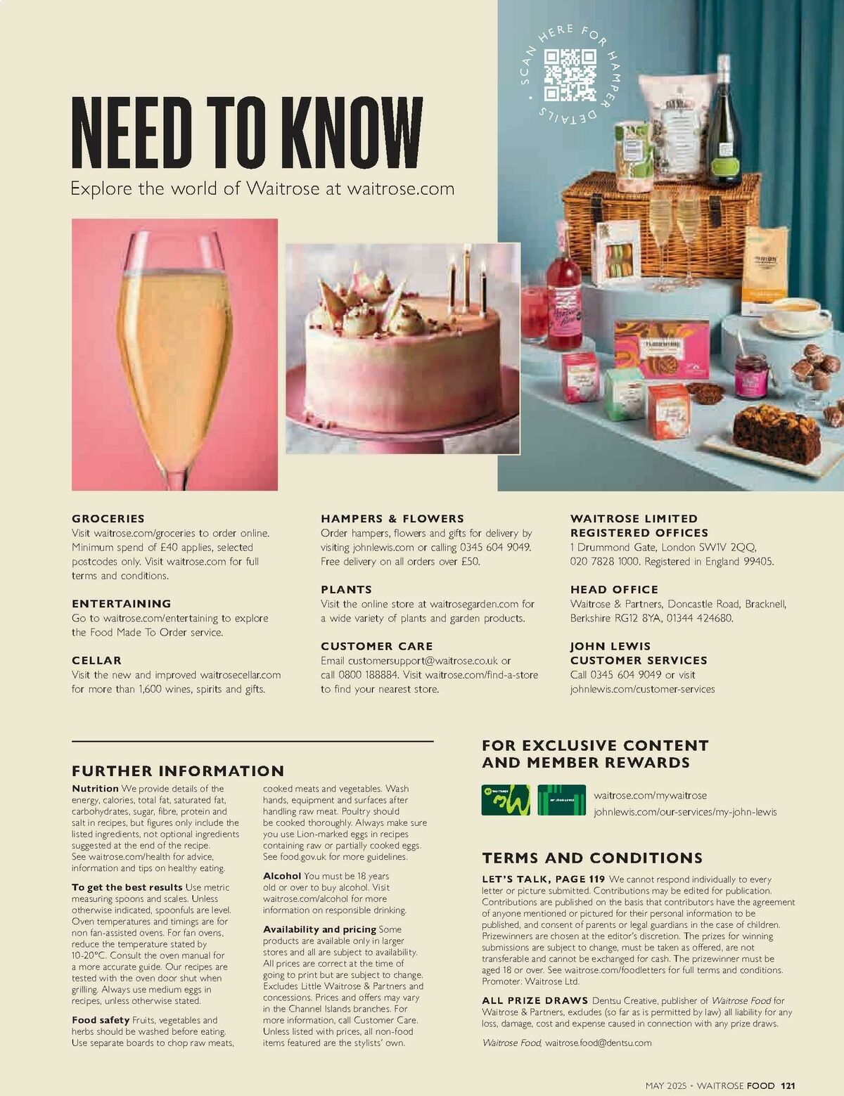 Waitrose Food Magazine May Offers from 1 May