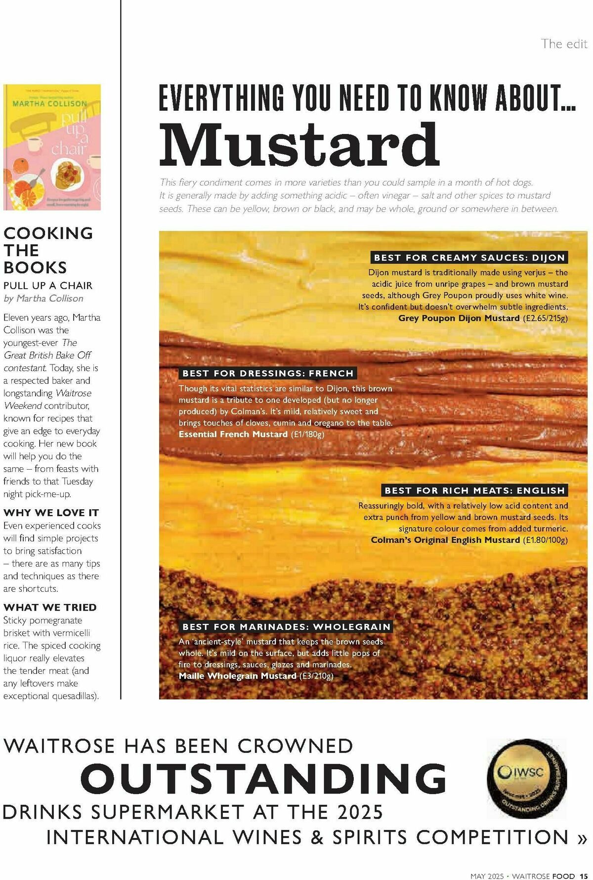 Waitrose Food Magazine May Offers from 1 May