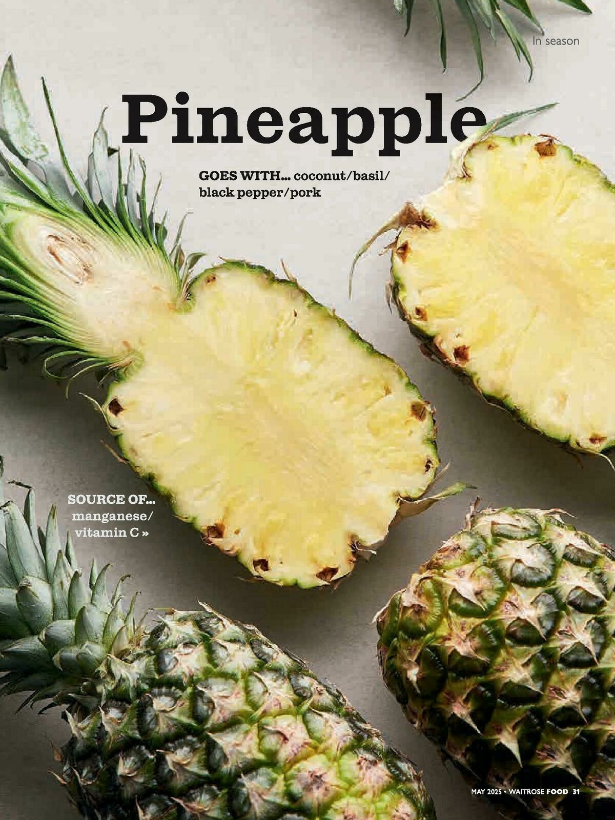 Waitrose Food Magazine May Offers from 1 May