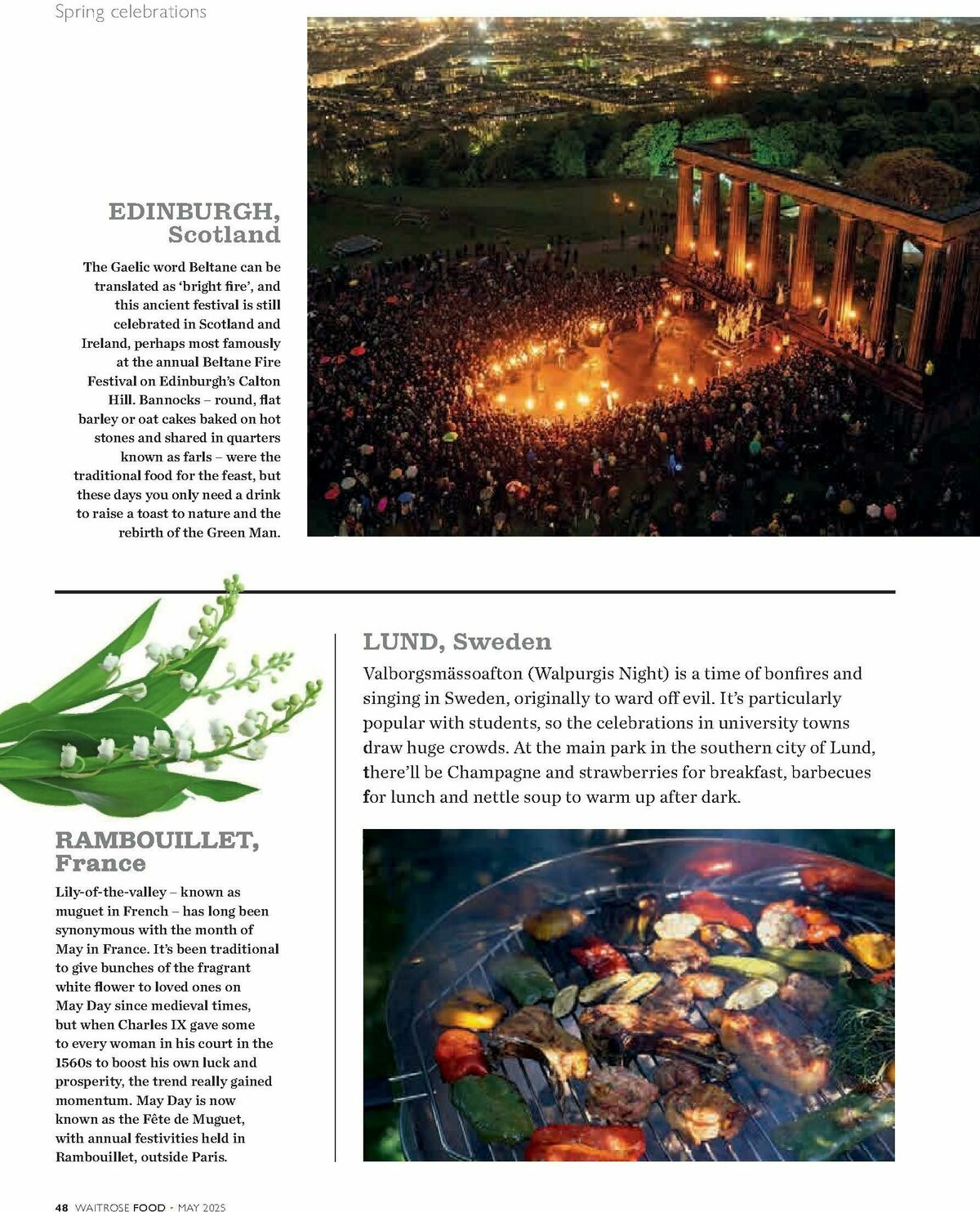 Waitrose Food Magazine May Offers from 1 May