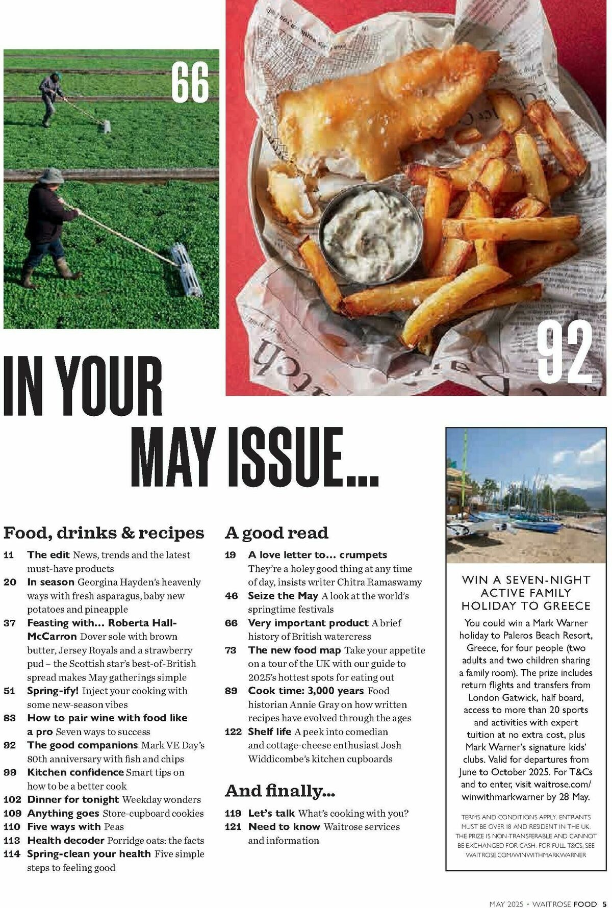 Waitrose Food Magazine May Offers from 1 May