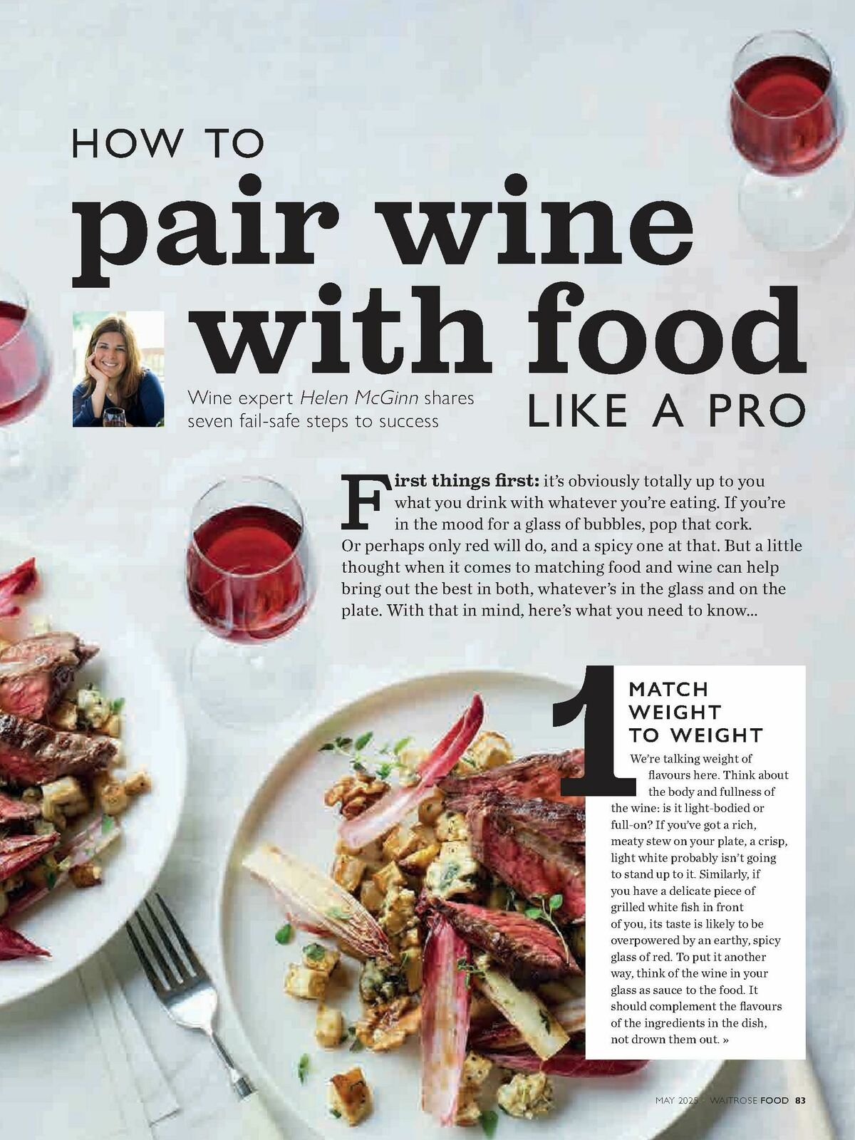 Waitrose Food Magazine May Offers from 1 May